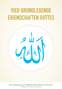 Vier grundlegende Eigenschaften Gottes